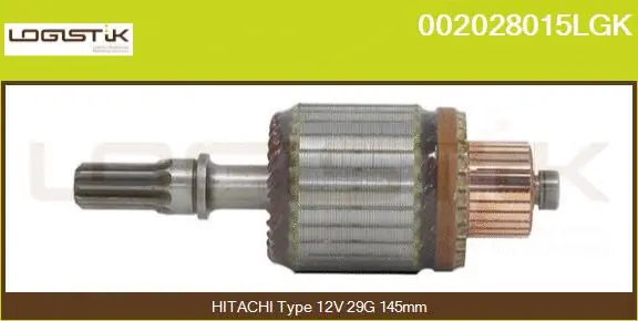Armature, starter (002028015LGK)