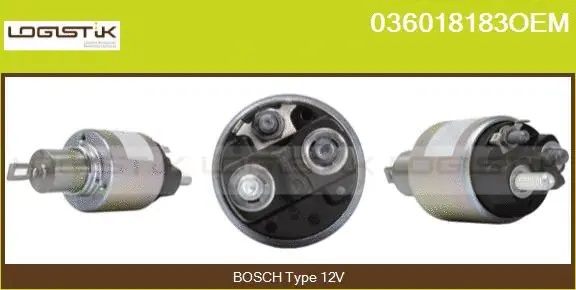 Solenoid Switch, starter (036018183OEM)