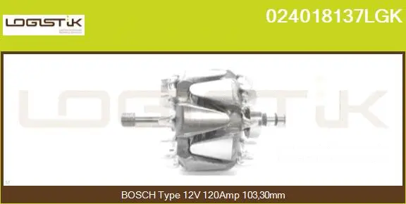 Rotor, alternator (024018137LGK)