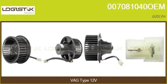 Interior Blower (007081040OEM)