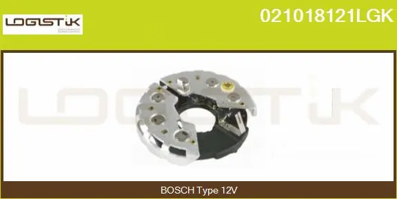 Rectifier, alternator (021018121LGK)