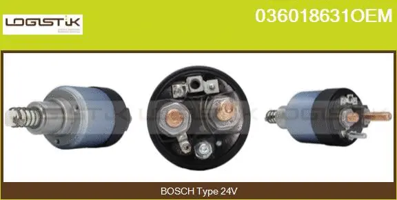 Solenoid Switch, starter (036018631OEM)