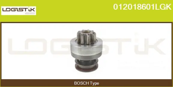 Pinion, starter (012018601LGK)