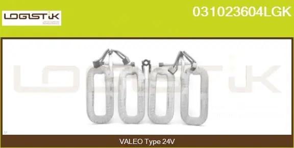 Field Winding, starter (031023604LGK)