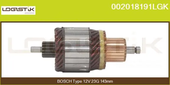 Armature, starter (002018191LGK)