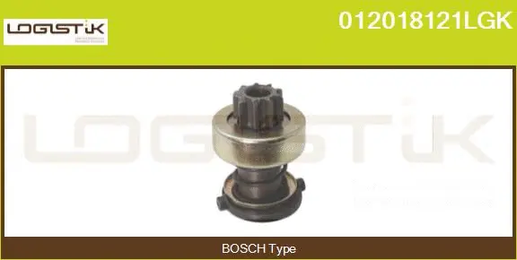 Pinion, starter (012018121LGK)