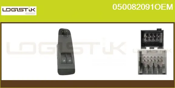 Switch, window regulator (050082091OEM)