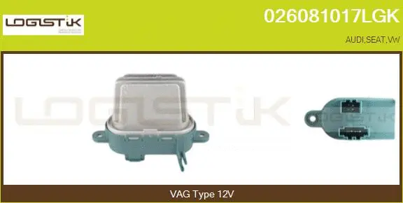 Resistor, interior blower (026081017LGK)