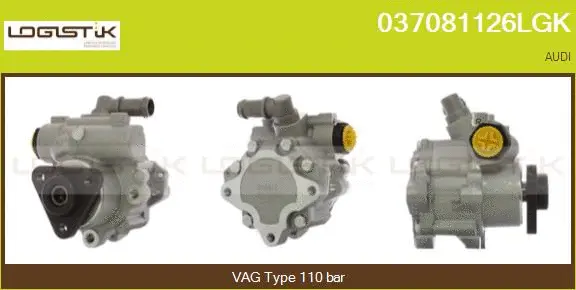 Hydraulic Pump, steering (037081126LGK)