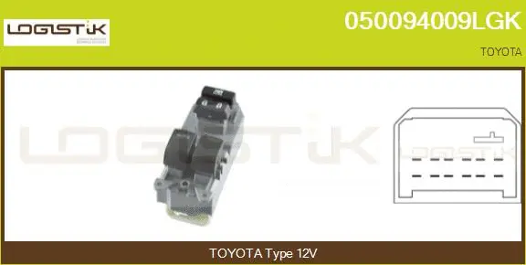 Switch, window regulator (050094009LGK)