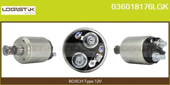 Solenoid Switch, starter (036018176LGK)