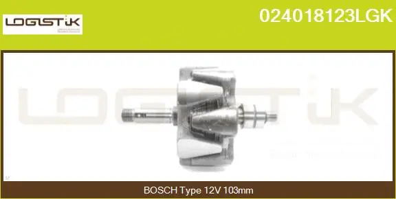 Rotor, alternator (024018123LGK)