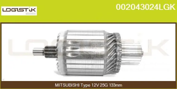 Armature, starter (002043024LGK)