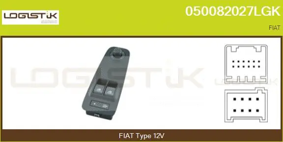 Switch, window regulator (050082027LGK)