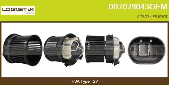 Interior Blower (007078043OEM)