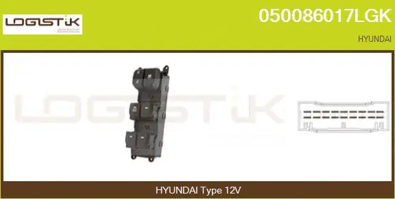 Switch, window regulator (050086017LGK)