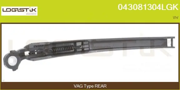Wiper Arm, window cleaning (043081304LGK)