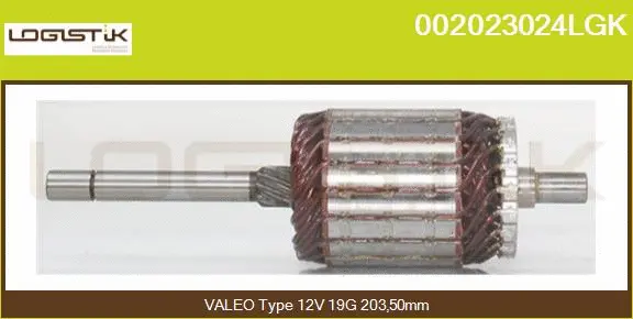 Armature, starter (002023024LGK)