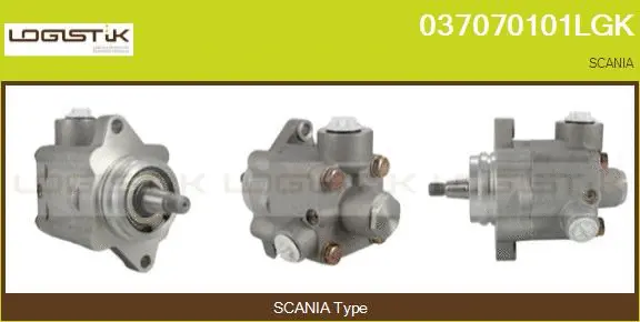 Hydraulic Pump, steering (037070101LGK)