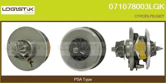 Core assembly, turbocharger (071078003LGK)