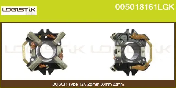 Holder, carbon brushes (005018161LGK)