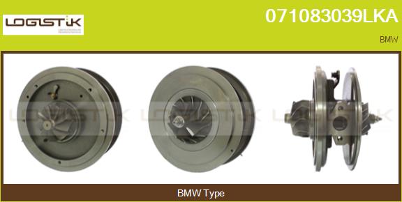 Core assembly, turbocharger (071083039LKA)