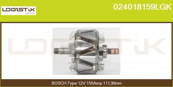 Rotor, alternator (024018159LGK)