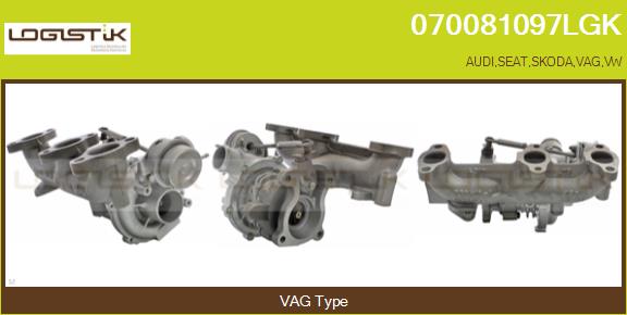 Charger, charging (supercharged/turbocharged) (070081097LGK)