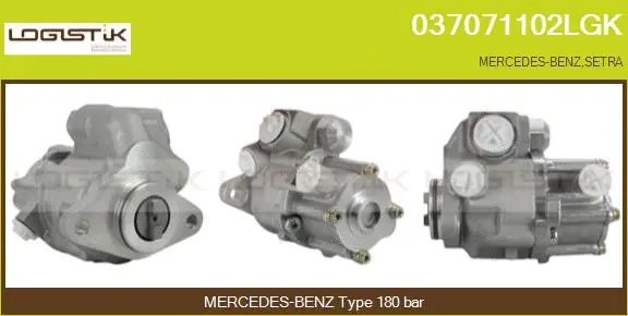 Hydraulic Pump, steering (037071102LGK)