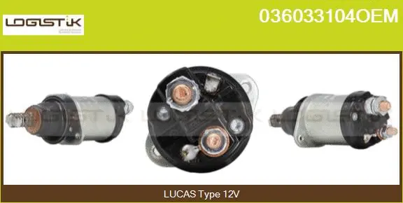 Solenoid Switch, starter (036033104OEM)