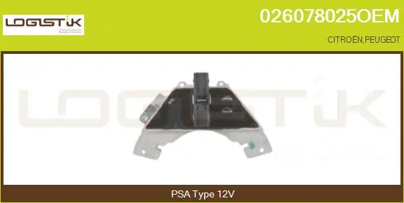 Resistor, interior blower (026078025OEM)