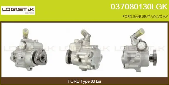 Hydraulic Pump, steering (037080130LGK)