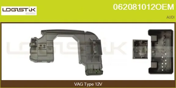 Control Unit, steering column switch (062081012OEM)
