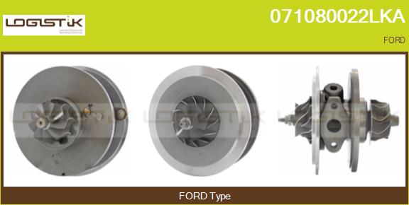 Core assembly, turbocharger (071080022LKA)