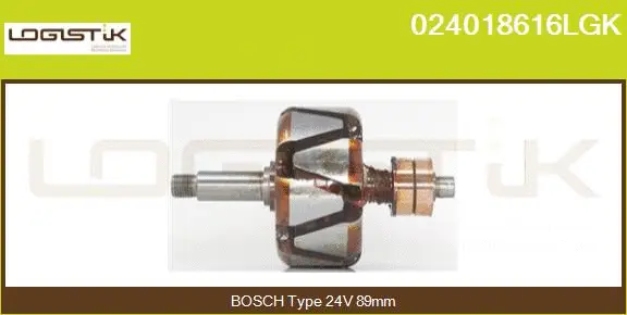 Rotor, alternator (024018616LGK)