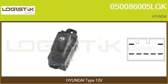 Switch, window regulator (050086005LGK)