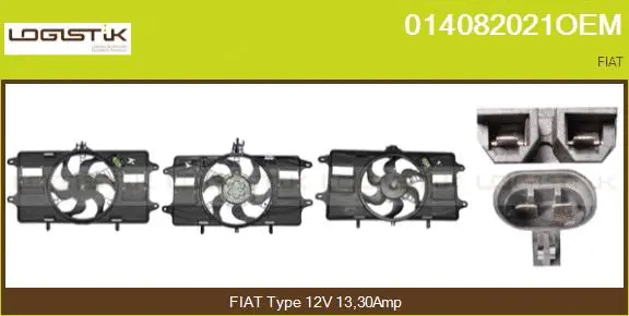Electric Motor, radiator fan (014082021OEM)