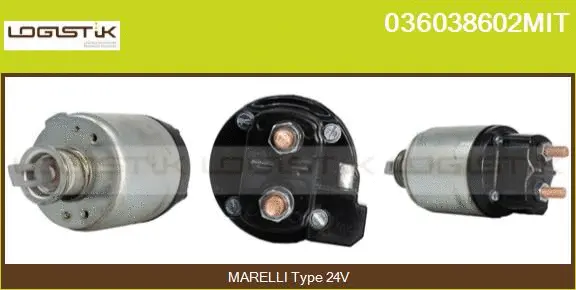 Solenoid Switch, starter (036038602MIT)