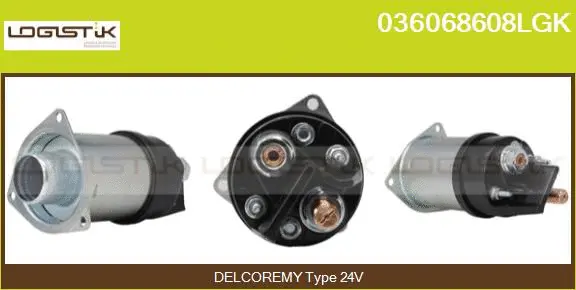 Solenoid Switch, starter (036068608LGK)