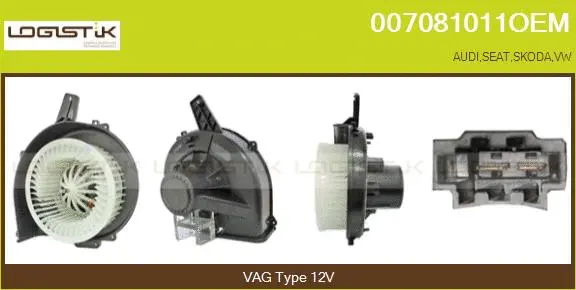 Interior Blower (007081011OEM)