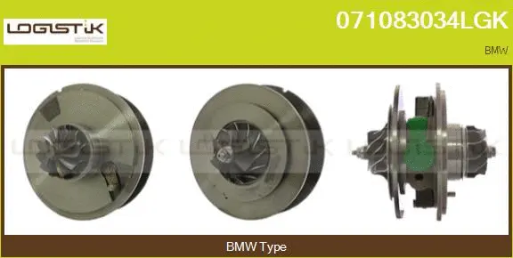 Core assembly, turbocharger (071083034LGK)