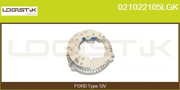 Rectifier, alternator (021022105LGK)