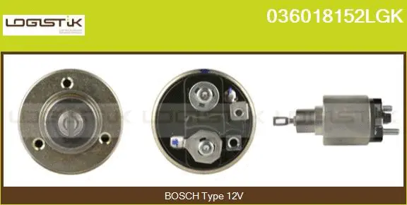 Solenoid Switch, starter (036018152LGK)