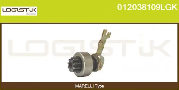 Pinion, starter (012038109LGK)