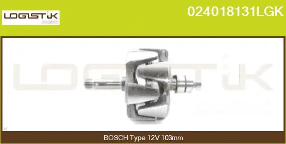 Rotor, alternator (024018131LGK)