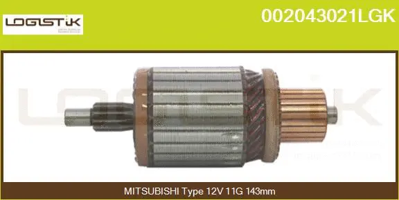 Armature, starter (002043021LGK)