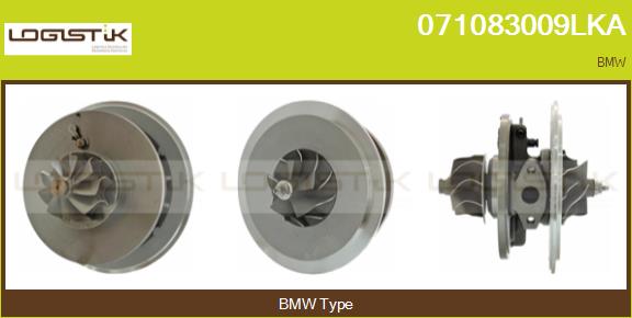 Core assembly, turbocharger (071083009LKA)