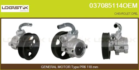 Hydraulic Pump, steering (037085114OEM)