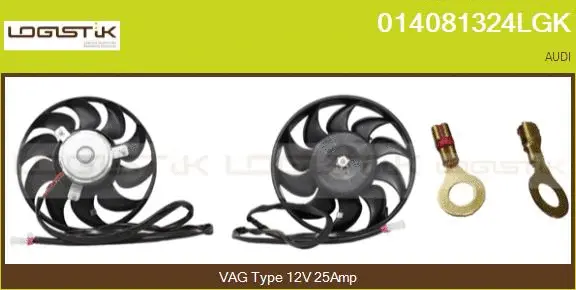 Fan, engine cooling (014081324LGK)