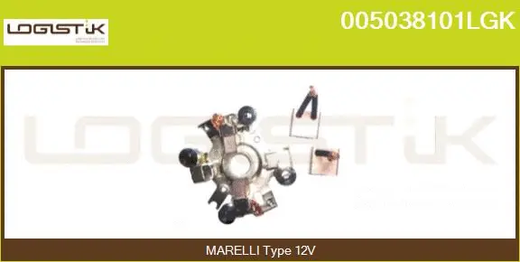 Holder, carbon brushes (005038101LGK)